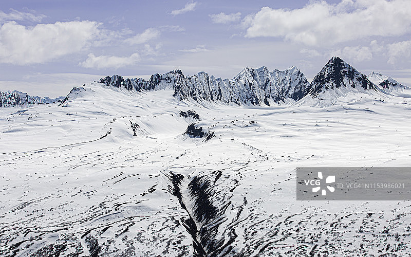 阿拉斯加雪山风光2图片素材