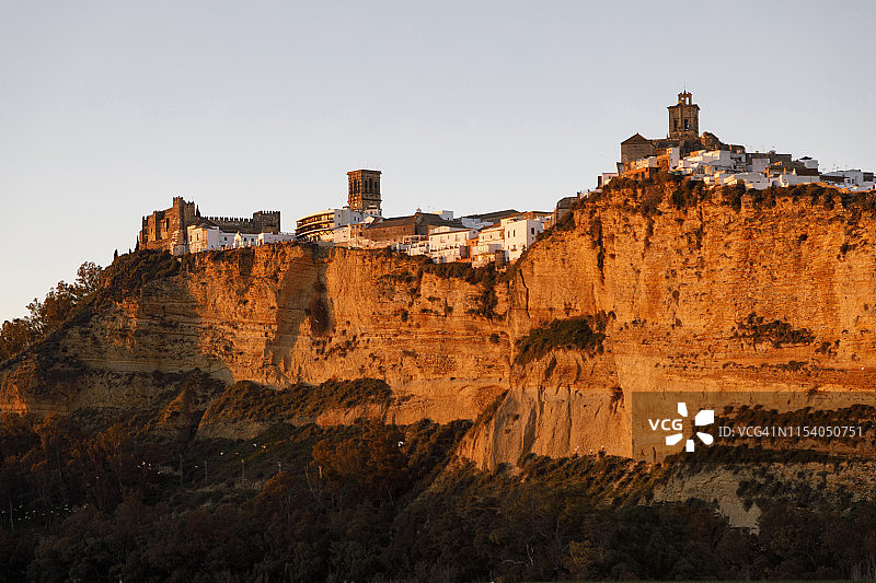 边境拱门，加的斯，西班牙图片素材