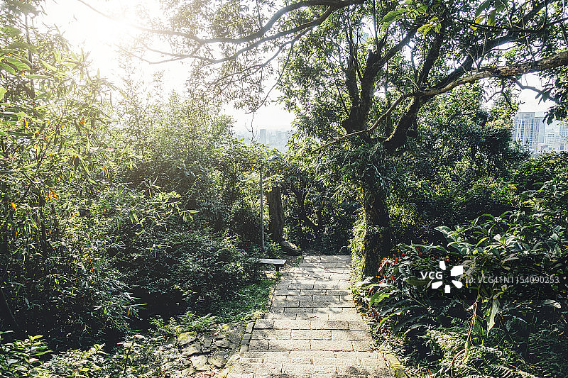台北象山步道图片素材