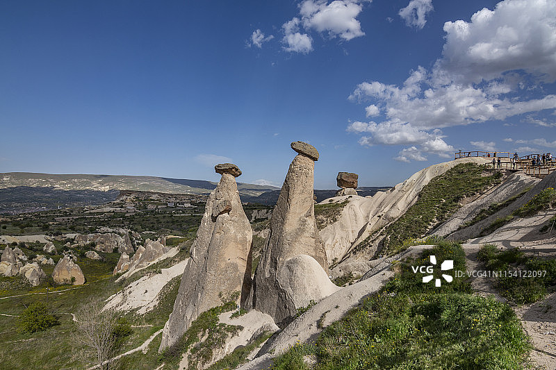 土耳其中部安纳托利亚内夫谢希尔卡帕多奇亚地区图片素材
