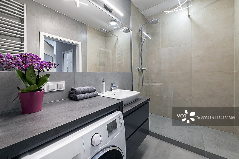 现代浴室图片素材