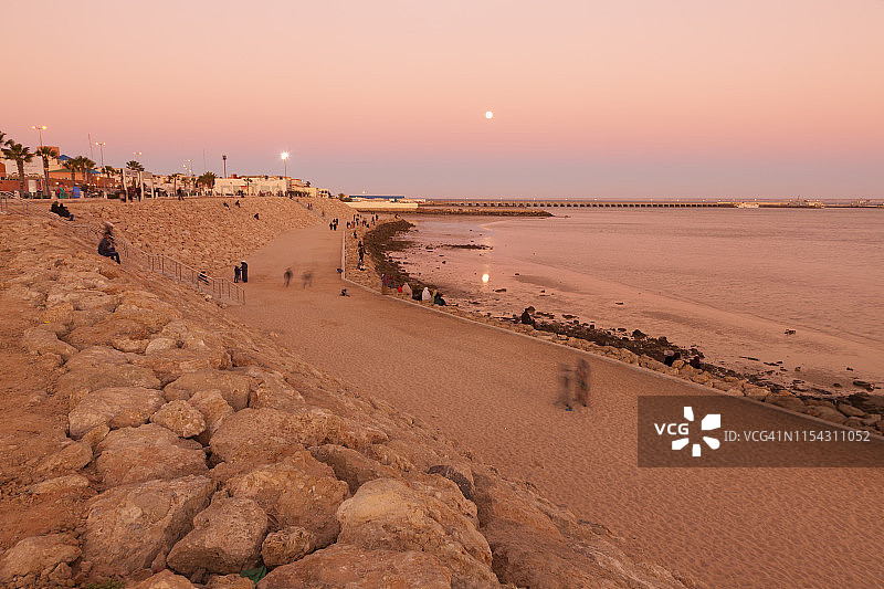 达赫拉滨海路图片素材