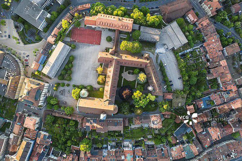 瑞士弗里堡圣米歇尔学院图片素材