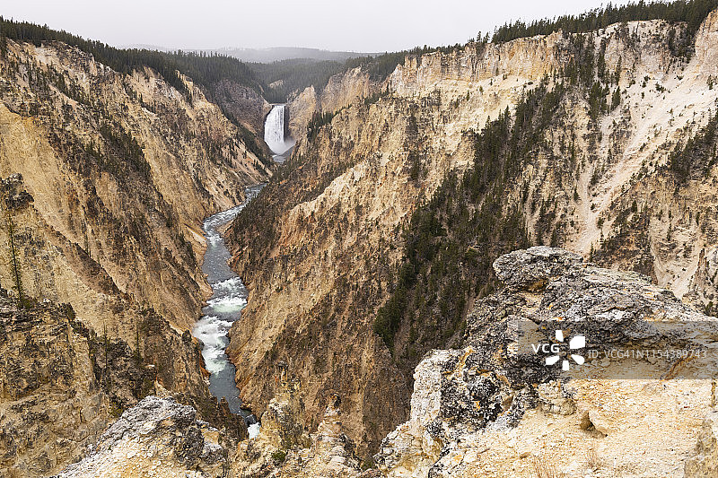 黄石国家公园世界遗产地图片素材