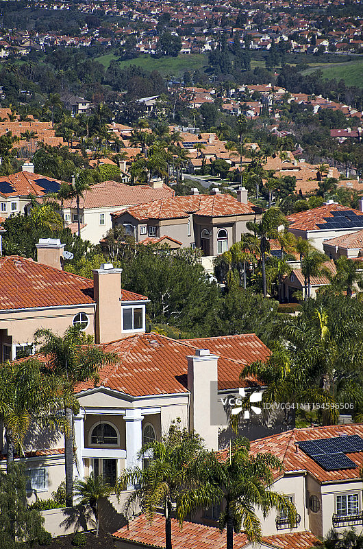 橙县社区景观图片素材