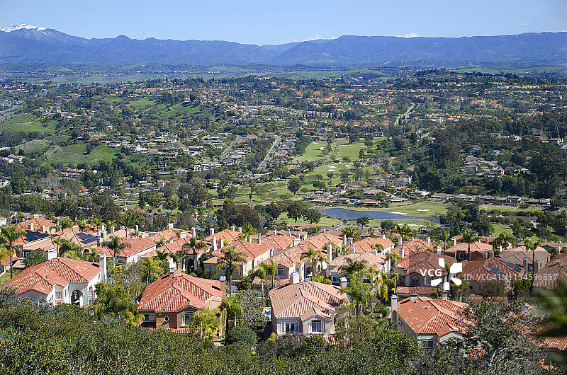 橙县社区景观图片素材