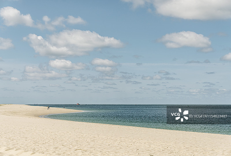 德国北海海滩风光图片素材