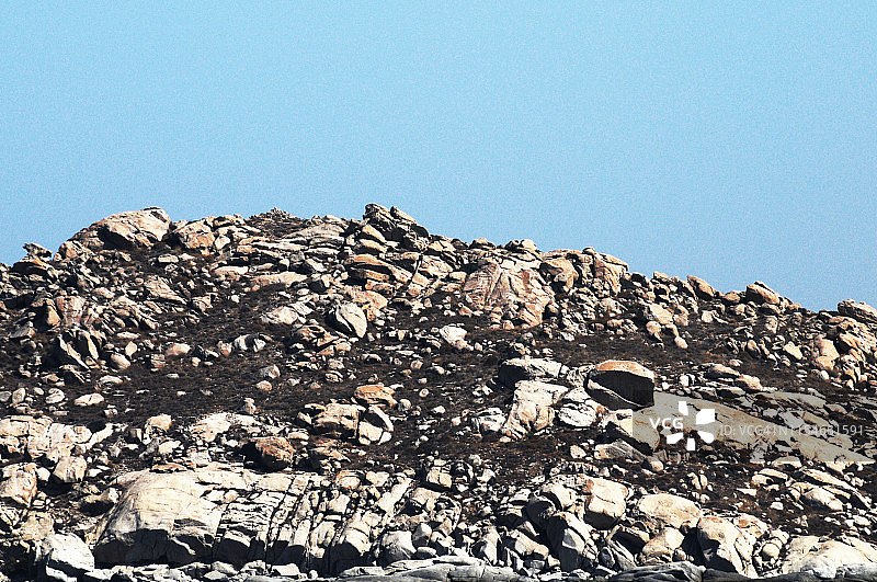 纳克索斯岛的岩石图片素材