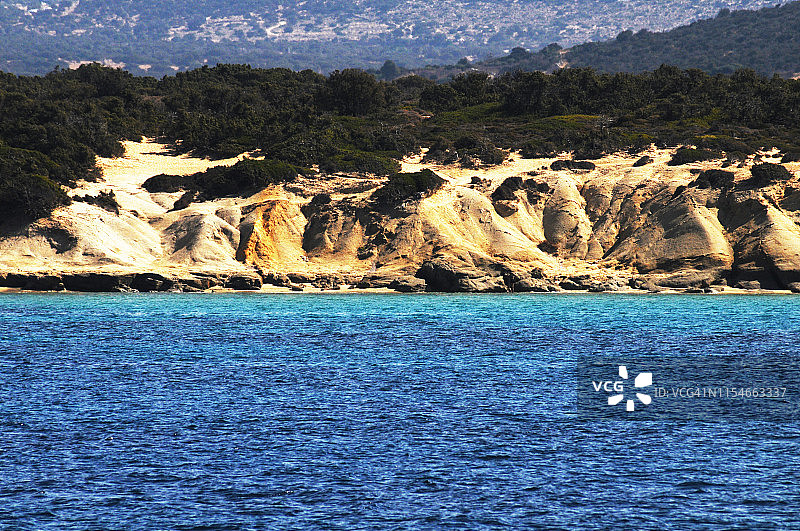 纳克索斯海岸线图片素材