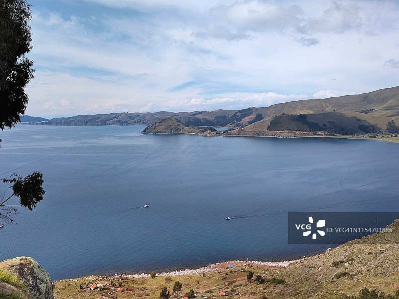 玻利维亚科帕卡瓦纳的的的喀喀湖图片素材