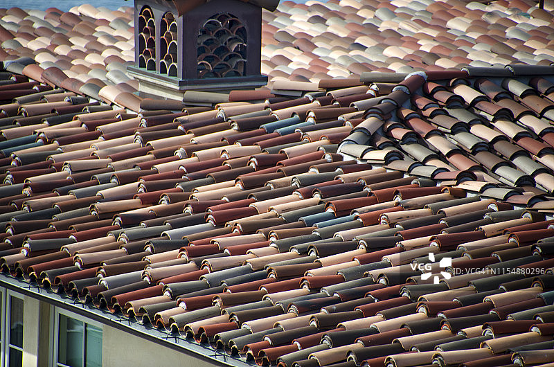 房屋屋顶瓦片图片素材