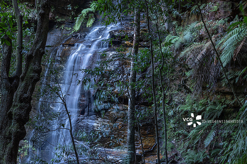 温特沃斯瀑布附近的皇后瀑布图片素材