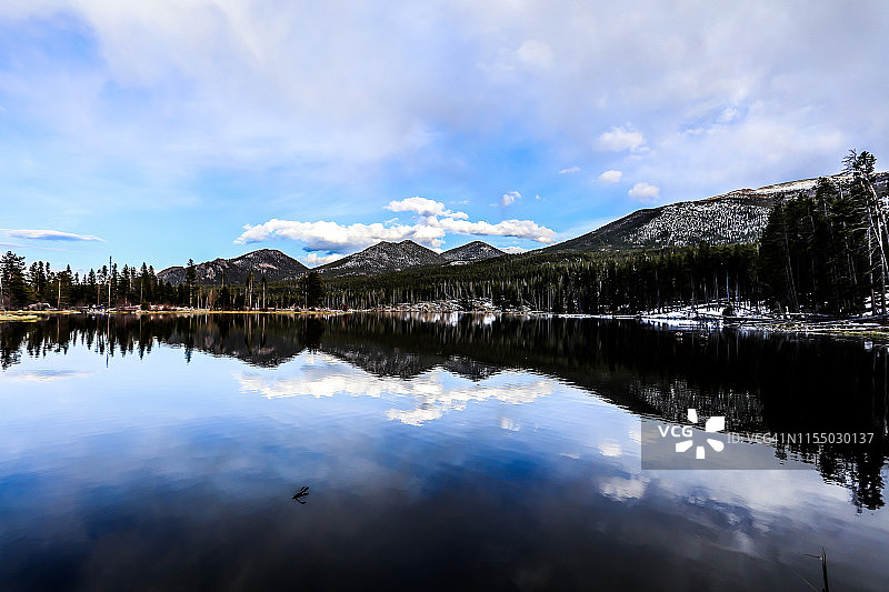 科罗拉多州落基山国家公园图片素材