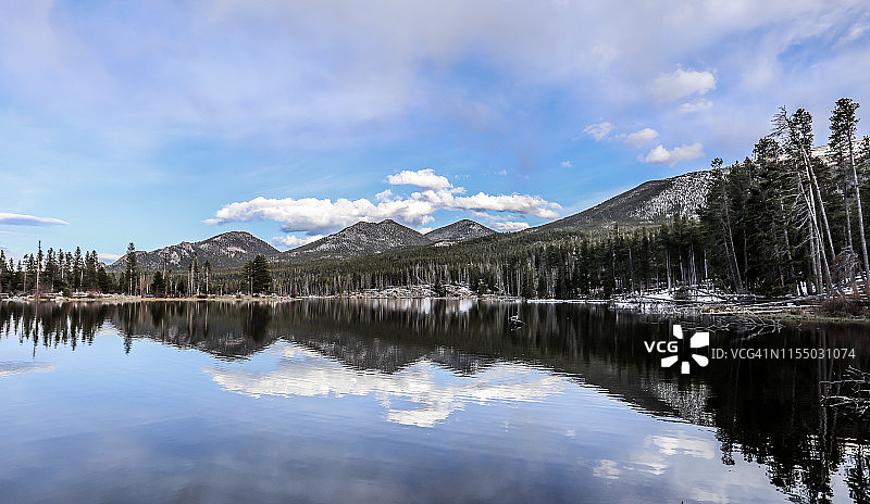 科罗拉多州落基山国家公园图片素材