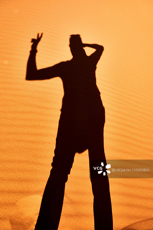 撒哈拉沙漠沙丘图片素材