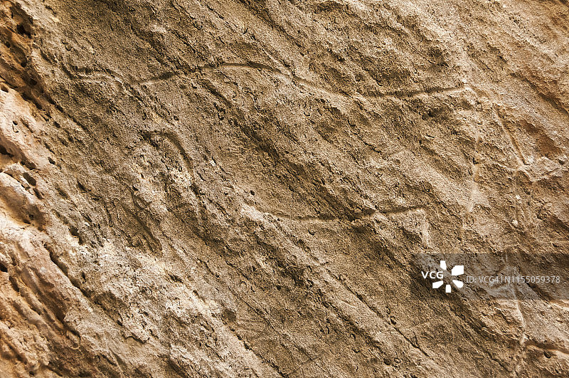 石器时代岩画图片素材