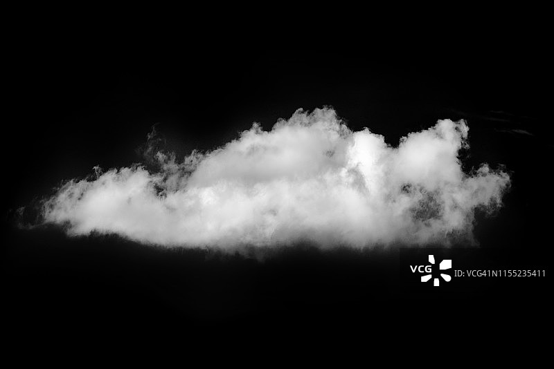 黑暗天空中的白云2547图片素材