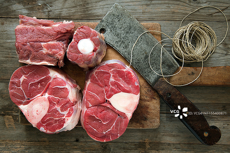 砧板上的牛肉图片素材