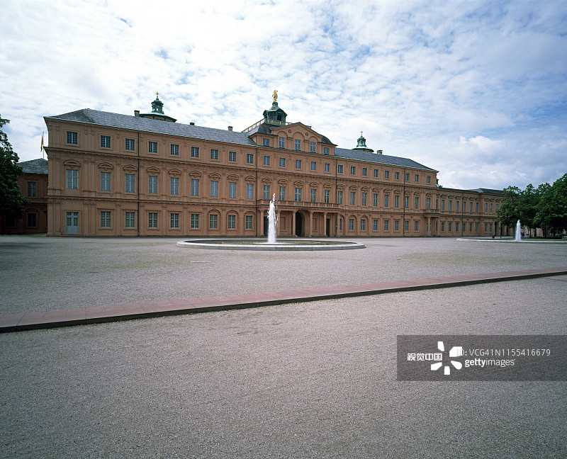 拉施塔特的巴洛克风格宫殿图片素材