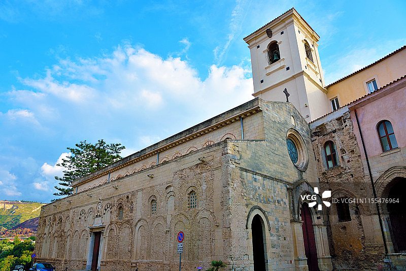 意大利特罗佩亚圣母玛利亚大教堂图片素材