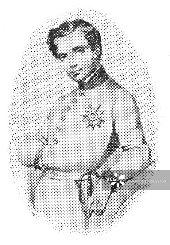 拿破仑二世，赖希施塔特公爵 - 19世纪奥匈帝国图片素材