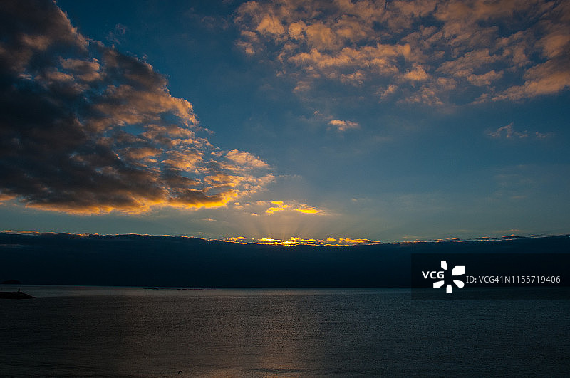 维拉霍约萨的黎明图片素材