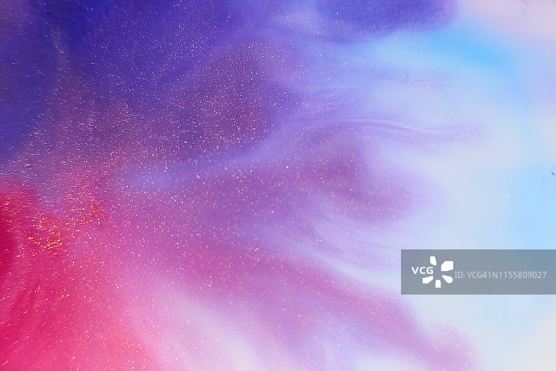 用酒精墨水技术制成的鲜艳抽象背景图片素材
