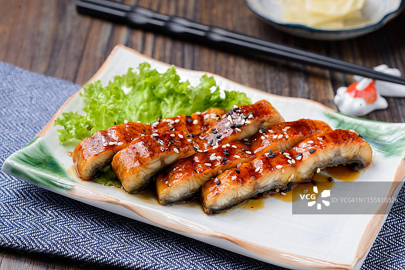 蒲烧鳗鱼图片素材
