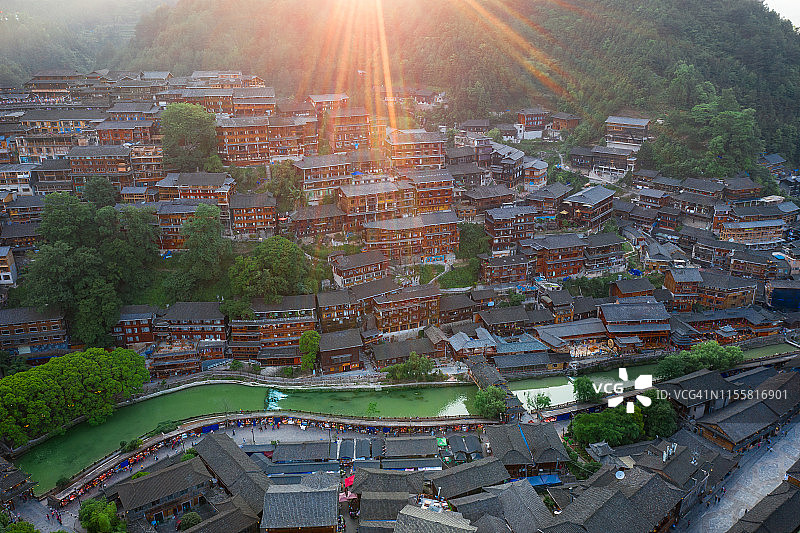 千户苗寨图片素材