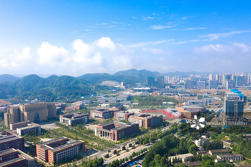 中国贵州航拍图片素材