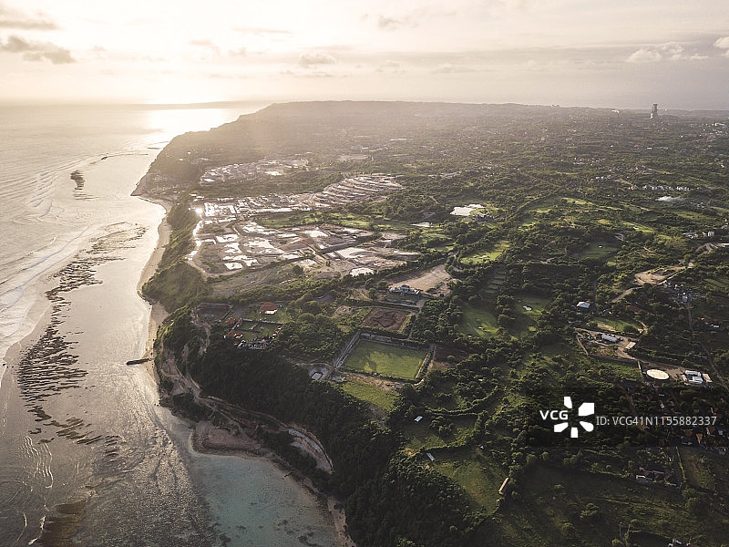 巴厘岛鸟瞰图图片素材