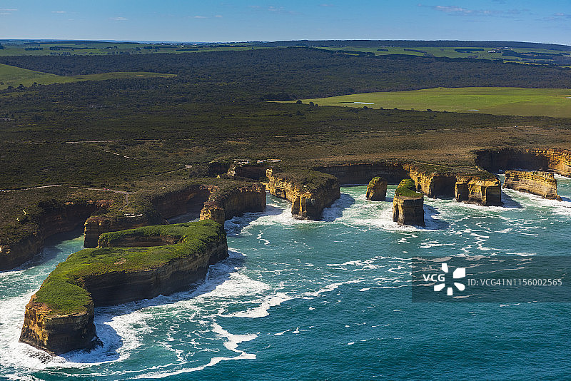 洛克阿德峡谷鸟瞰图图片素材