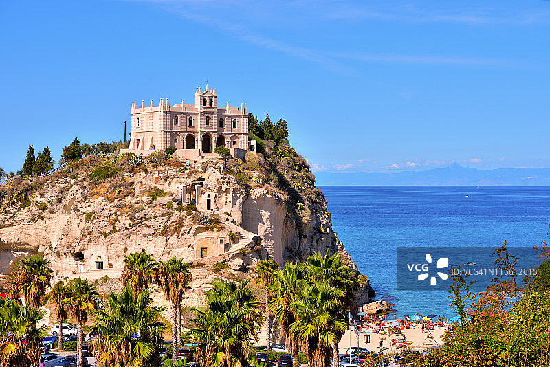 特罗佩阿岛圣玛利亚圣殿图片素材