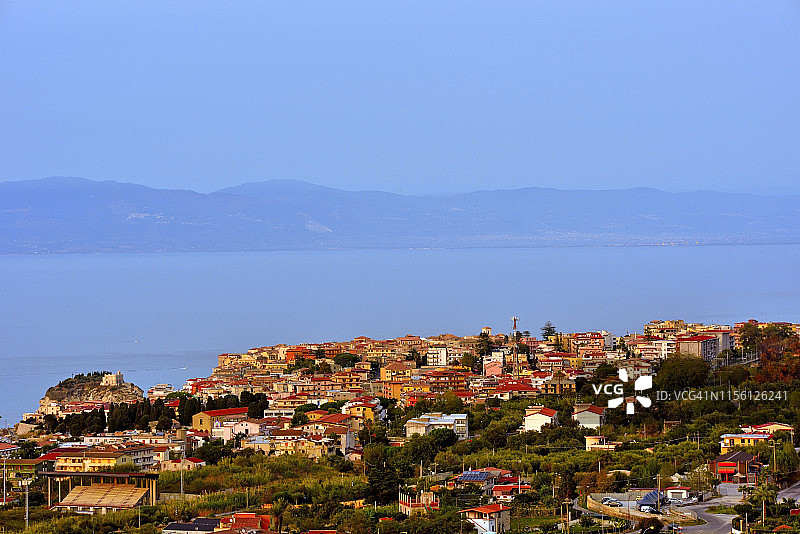 意大利卡拉布里亚特罗佩亚全景图片素材