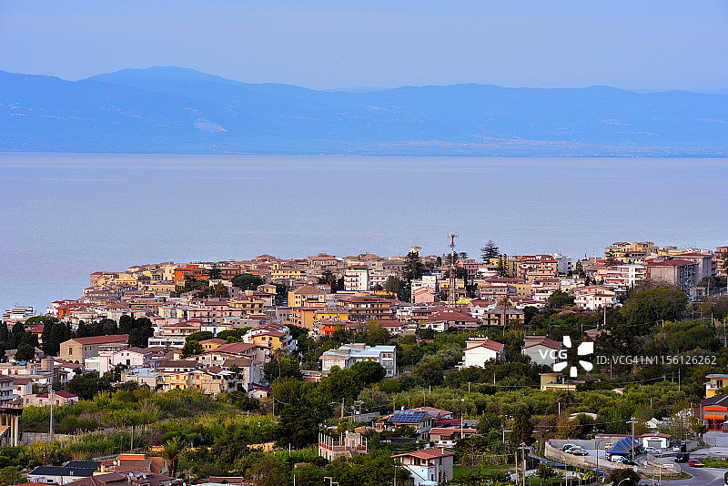 意大利卡拉布里亚特罗佩亚全景图片素材