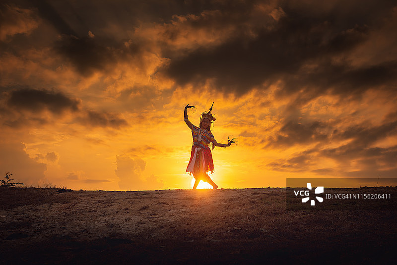 泰国传统舞蹈诺拉艺术图片素材