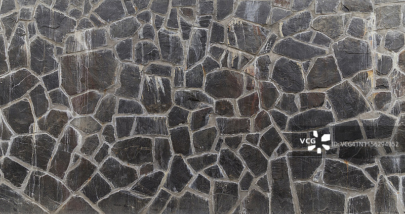 高清晰旧石板墙背景图片素材