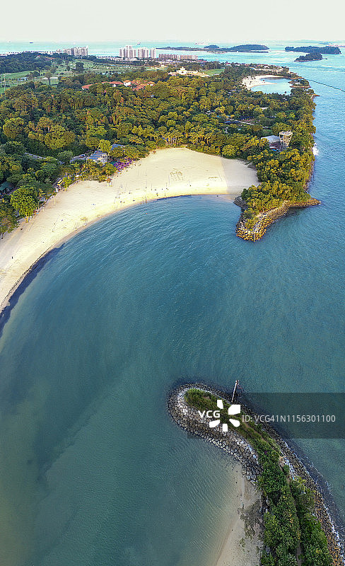 圣淘沙海滩图片素材