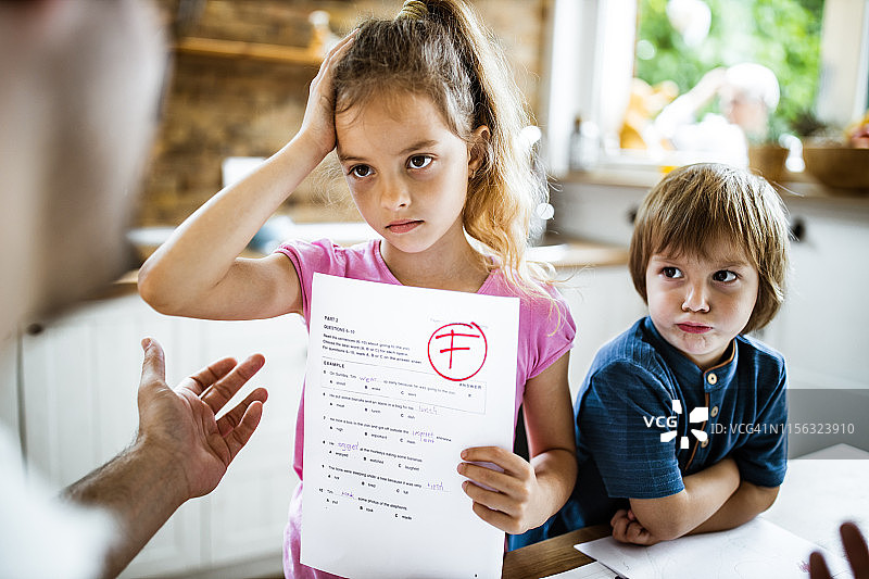 我的考试成绩不及格图片素材