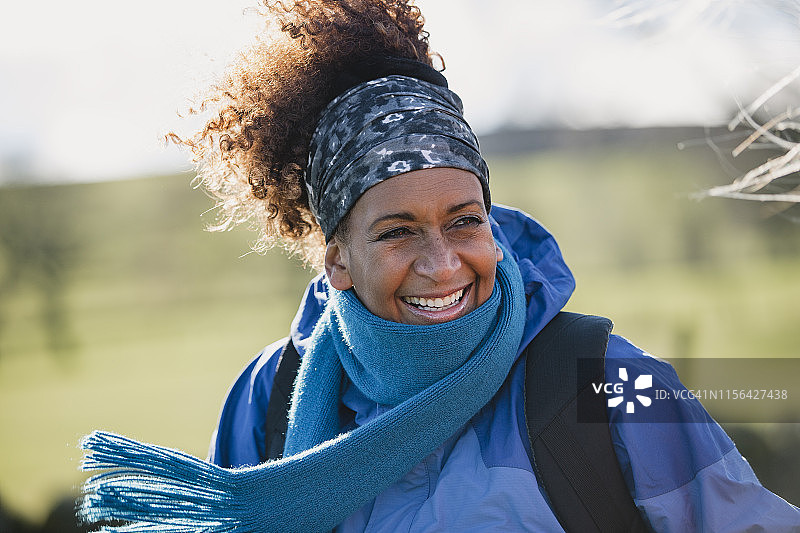 享受乡村风光图片素材