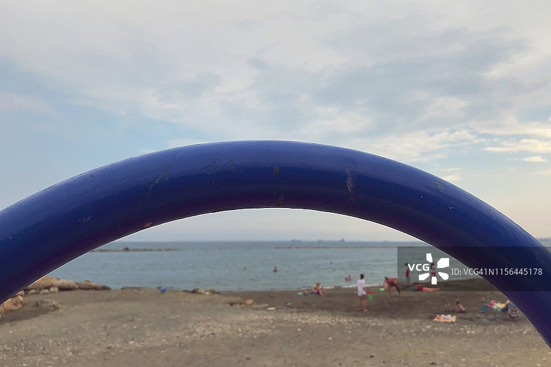 2019年达苏迪海滩夏日风光图片素材