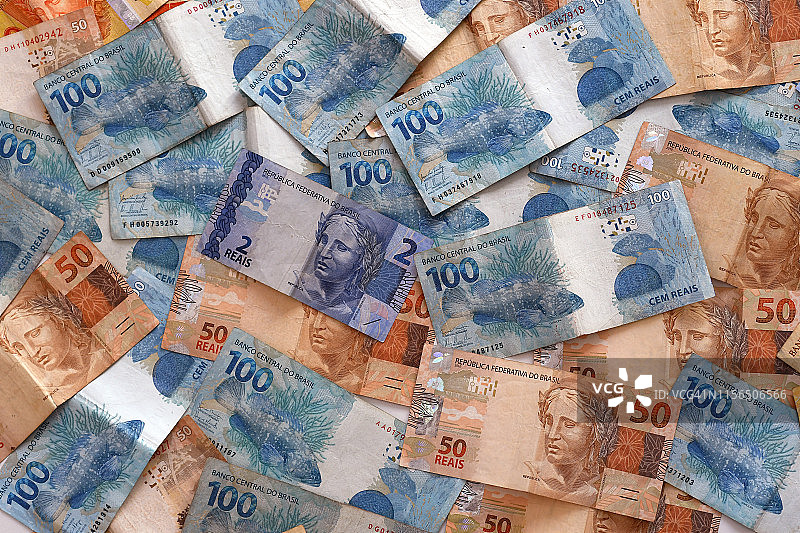 巴西货币图片素材
