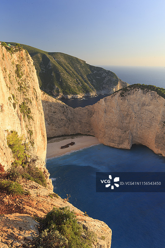 希腊爱奥尼亚群岛扎金索斯图片素材