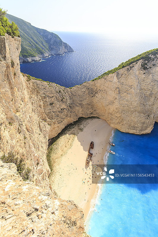 希腊爱奥尼亚群岛扎金索斯图片素材