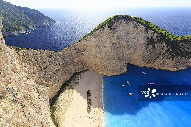 希腊爱奥尼亚群岛扎金索斯图片素材