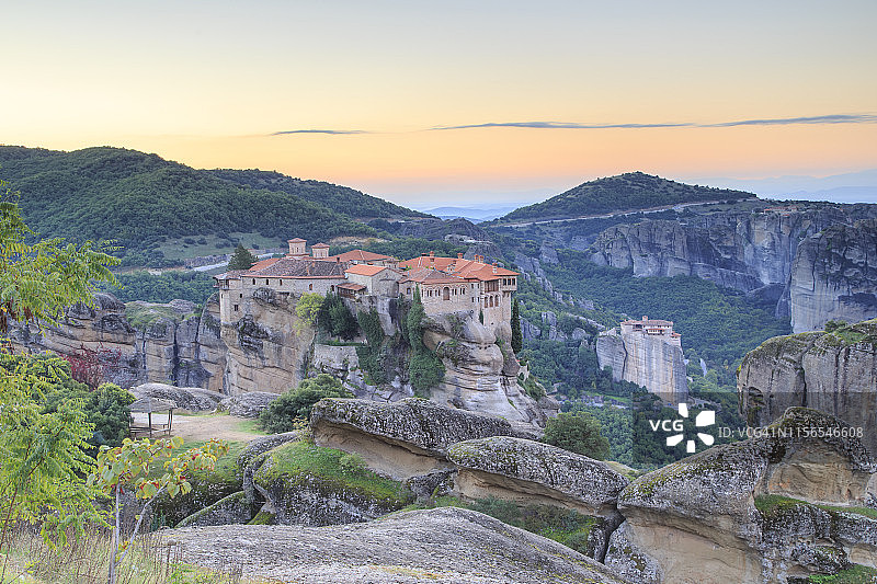 希腊塞萨利迈泰奥拉图片素材