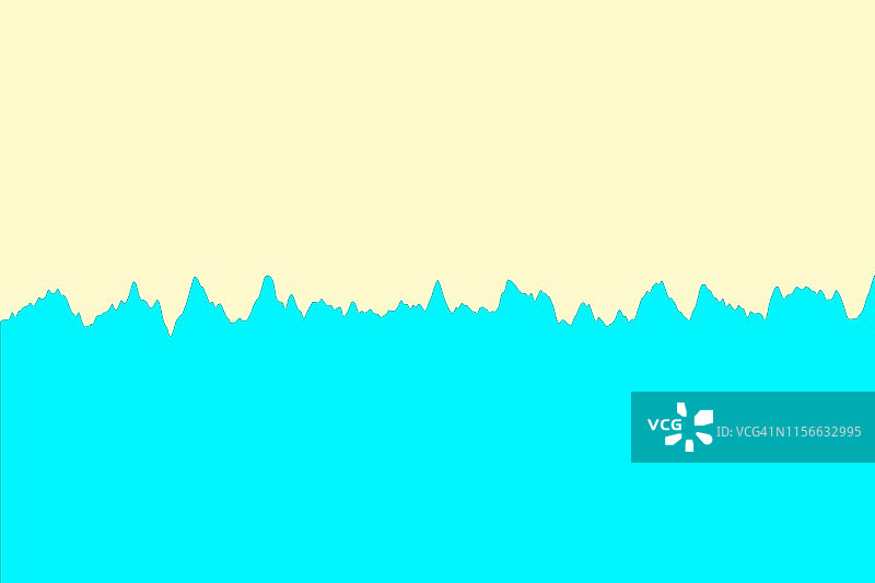 抽象蓝色海浪与金色沙滩背景图片素材