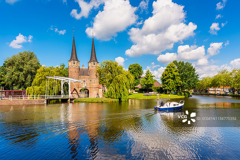 荷兰代尔夫特风光图片素材