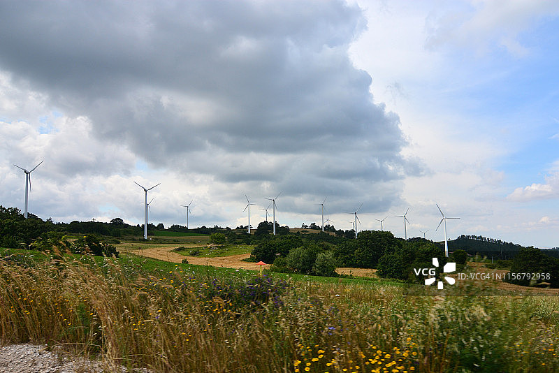 普利亚地区的麦田图片素材