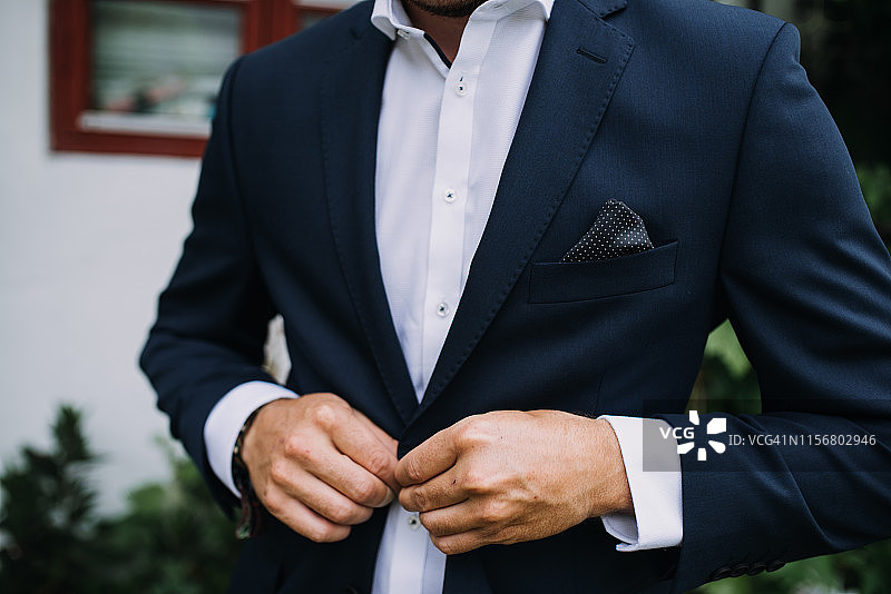 时髦迷人的男子肖像图片素材